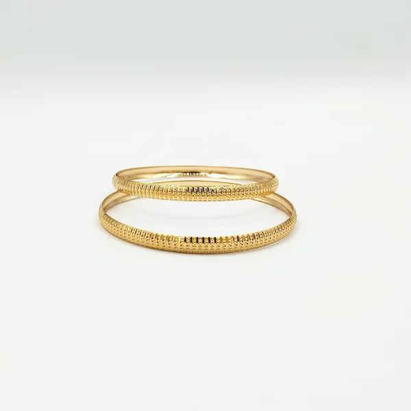 النگو طلا 18 عیار طلاکده مدل یاس - Image 3