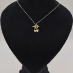 گردنبند طلا 18 عیار طلاکده مدل تیفانی آویز کد 20