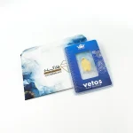 آویز گردنبند طلا 18 عیار طلاکده طرح ملکه وتوس 0.5 گرم - Image 2