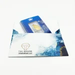 آویز گردنبند طلا 18 عیار طلاکده طرح ملکه وتوس 0.5 گرم - Image 3