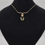 گردنبند طلا 18 عیار طلاکده مدل ویکتوریا کد 3