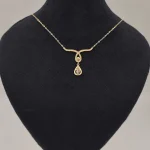 گردنبند طلا 18 عیار طلاکده مدل ویکتوریا کد 1