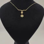 گردنبند طلا 18 عیار طلاکده مدل ویکتوریا کد 5