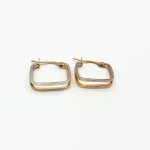 گوشواره طلا 18 عیار زنانه طلاکده مدل لارنس کد 3