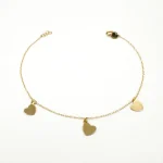 دستبند طلا 18 عیار طلاکده مدل مینیمال کد 5