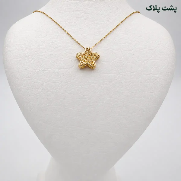 گردنبند طلا 18 عیار طلاکده مدل مینا کد 8 - Image 3