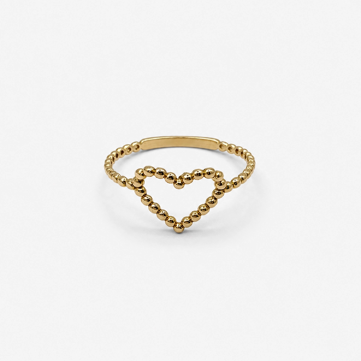ring-803-1 انگشتر طلا 18 عیار زنانه طلاکده مدل مینیمال کد 803 - Image 1