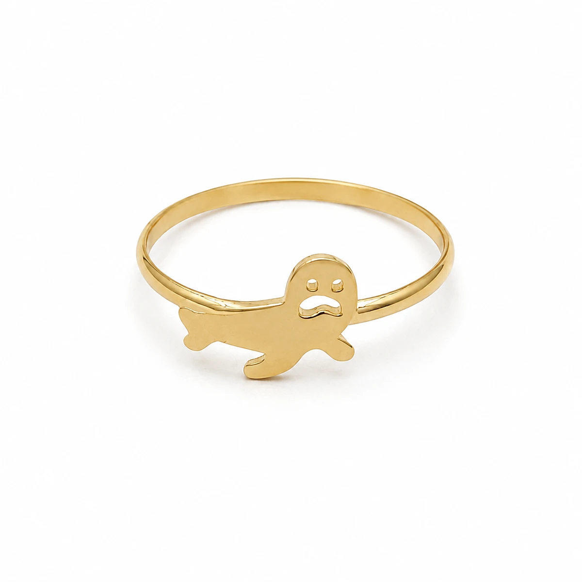 ring-804 انگشتر طلا 18 عیار زنانه طلاکده مدل مینیمال کد 804 - Image 1